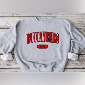 Buccaneers Offset Crewneck